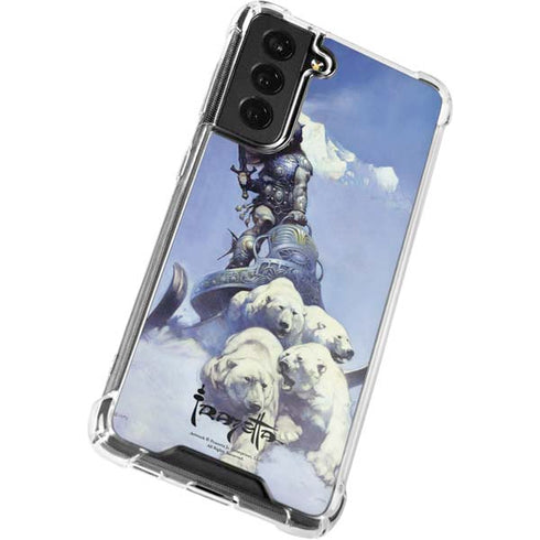 Frazetta Sliver Warrior Galaxy S22 Clear Case